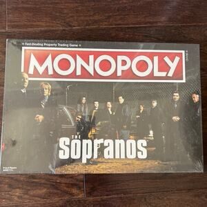 The Sopranos Limited Edition Monopoly Board Game - Factory Sealed
